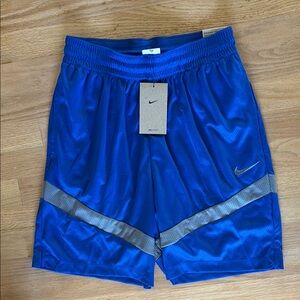 Nike Blue and Gray Athletic Shorts